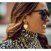 The Best Is Yet To Come Huggies, Gold - Earrings - 3 - thumbnail