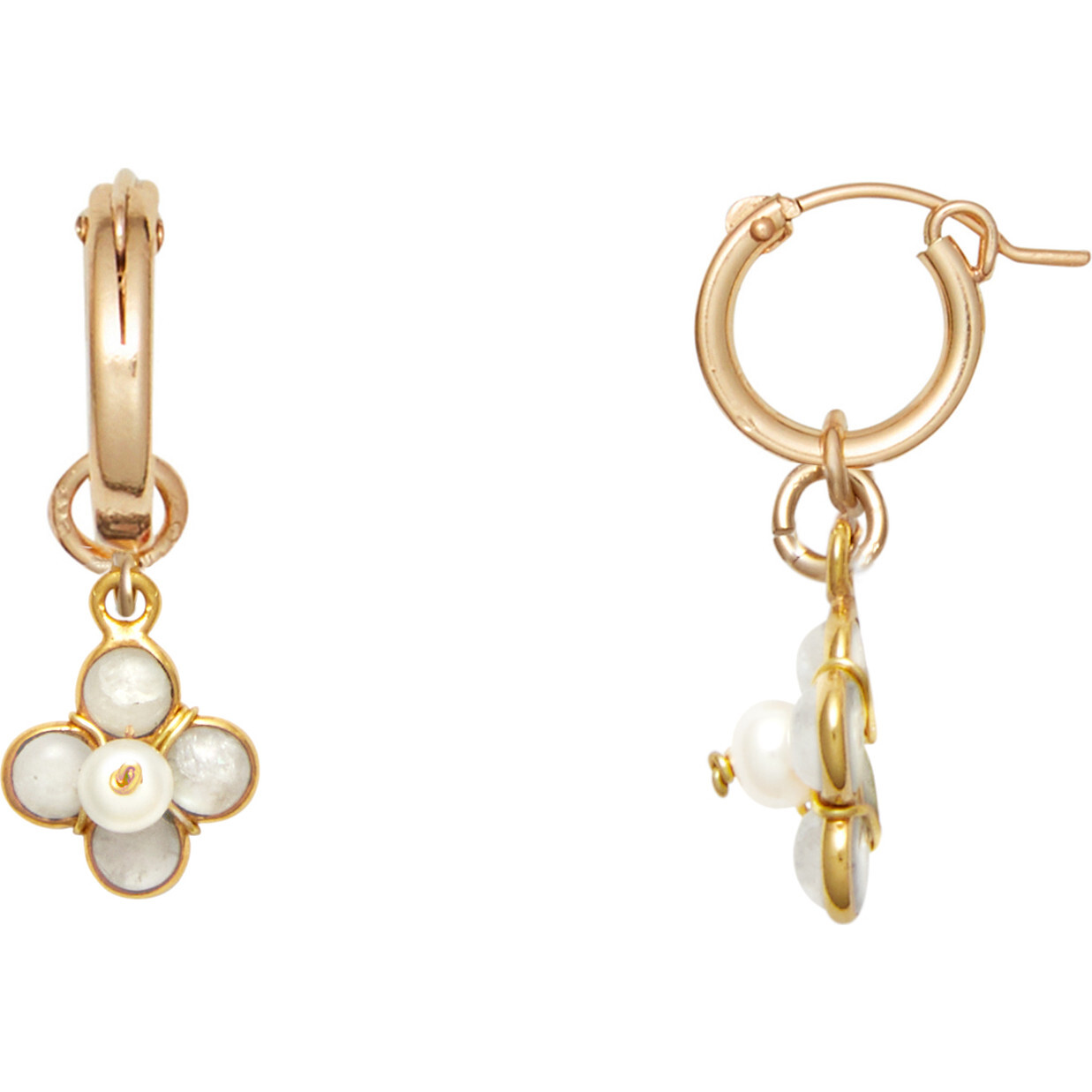 Ginny Huggies, Moonstone - Earrings - 1