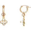 Ginny Huggies, Moonstone - Earrings - 1 - thumbnail