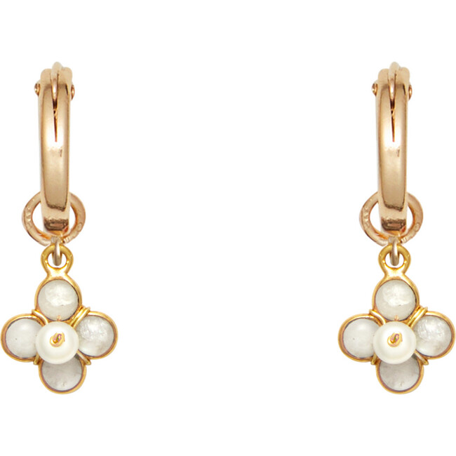 Ginny Huggies, Moonstone - Earrings - 2