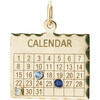 Multiple Date Calendar Charm - Necklaces - 1 - thumbnail