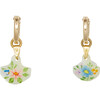 Wildflower Huggies - Earrings - 1 - thumbnail