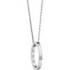 Sterling Silver "Carpe Diem" Poesy Ring Necklace - Necklaces - 1 - thumbnail