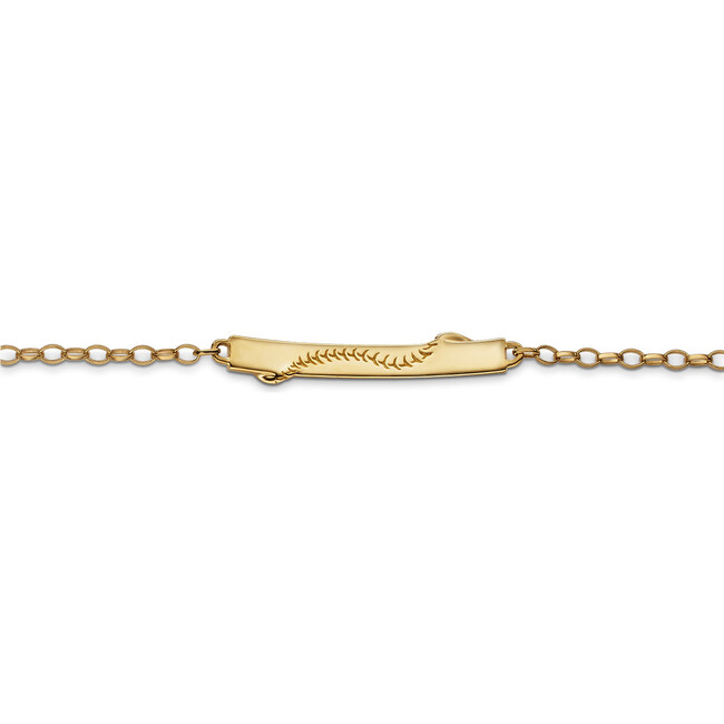 18K Yellow Gold Snake "Never Fear" Snake Petite Poesy Bracelet - Bracelets - 3