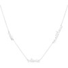 Sterling Silver Nameplate Necklace, 3 Names - Necklaces - 1 - thumbnail
