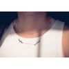 Sterling Silver Nameplate Necklace, 2 Names - Necklaces - 2