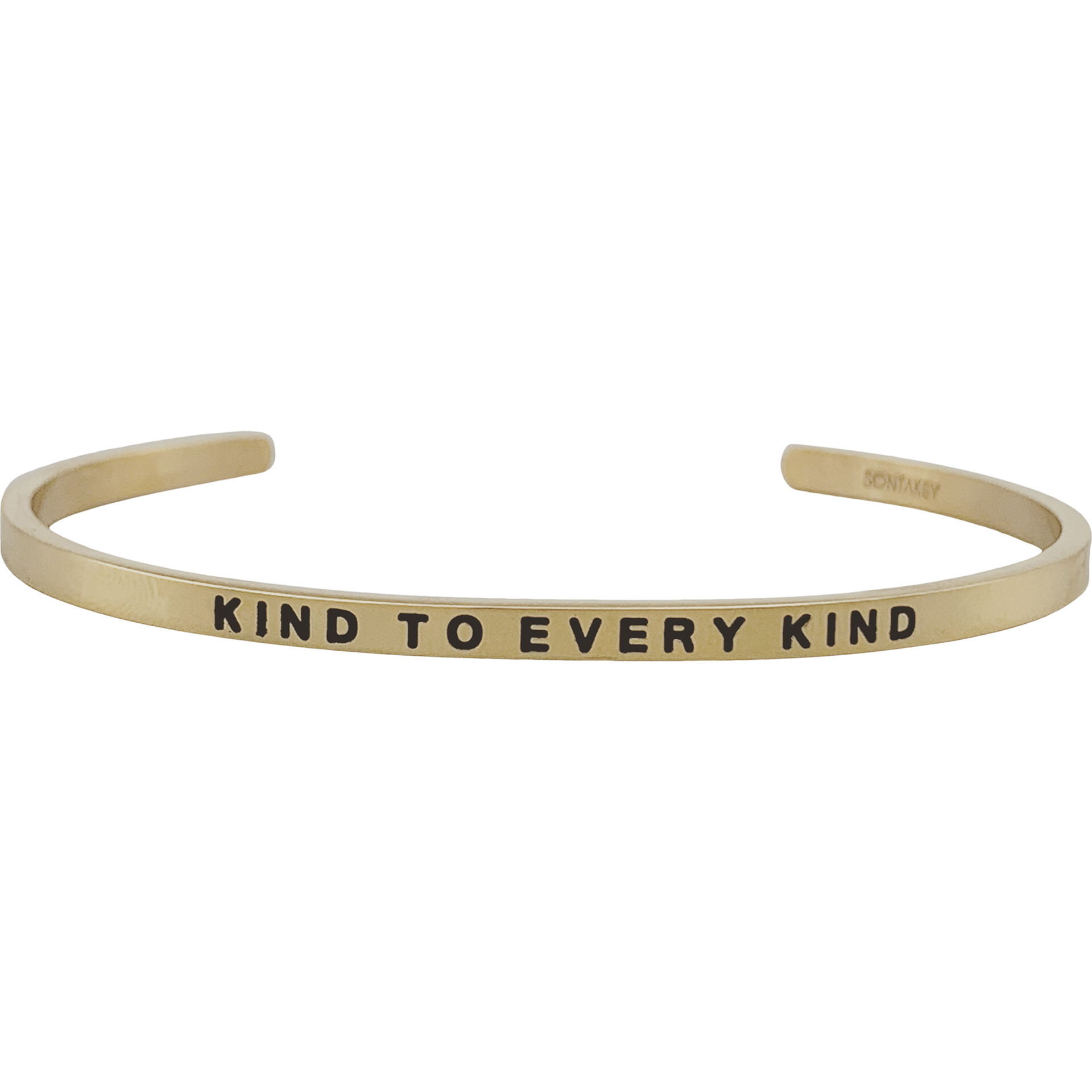 Women's "Kind to Every Kind" Bracelet, Gold - Bracelets - 1