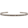 Women's "I Am Exactly What My Child Needs" Bracelet, Silver - Bracelets - 1 - thumbnail