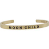 Baby & Child "Moon Child" Bracelet, Gold - Bracelets - 1 - thumbnail