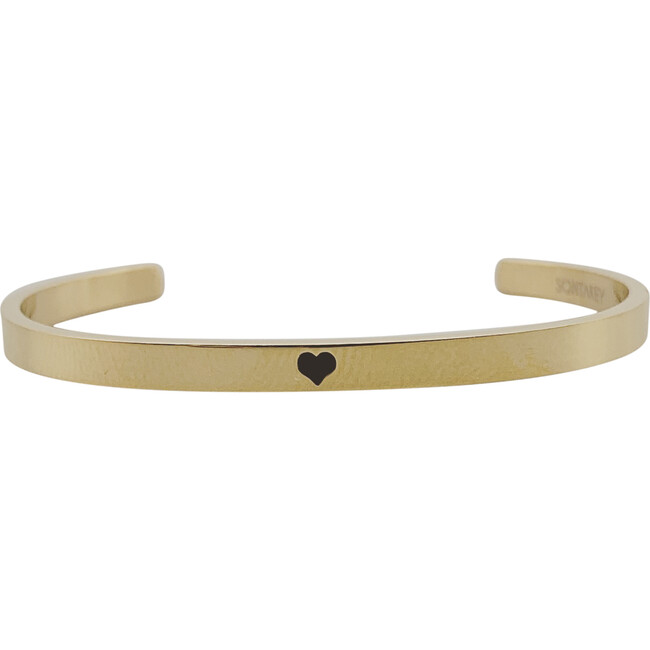 Baby & Child Heart Bracelet, Gold - Bracelets - 1