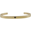 Baby & Child Heart Bracelet, Gold - Bracelets - 1 - thumbnail