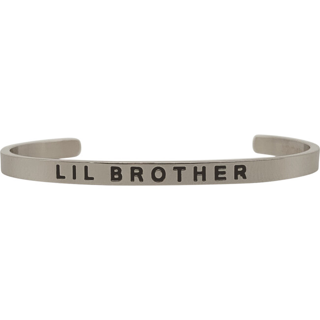 Baby & Child Lil Brother Bracelet, Silver