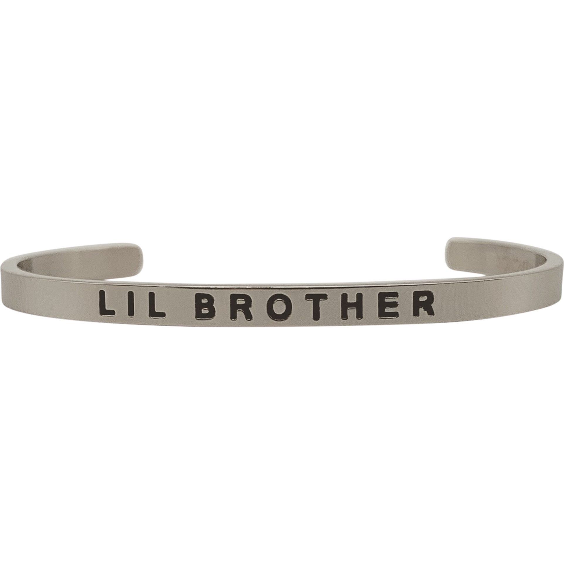 Baby & Child Lil Brother Bracelet, Silver - Bracelets - 1