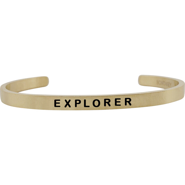 Baby & Child Explorer Bracelet, Gold - Bracelets - 1 - zoom
