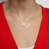 14KT Gold "Mini" Necklace - Necklaces - 2