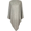 Women's Lightweight Poncho, Gray Lady - Sweaters - 1 - thumbnail