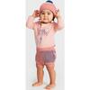 Pompom Hat, Pink - Hats - 2