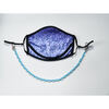 Dylan Kids & Adult Face Mask Chain Strap, Light Blue - Face Masks - 2