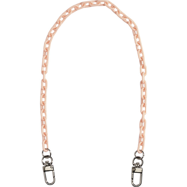 Dylan Kids & Adult Face Mask Chain Strap, Peach - Face Masks - 1