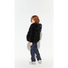 Goldie Faux Fur Jacket, Noir - Coats - 3