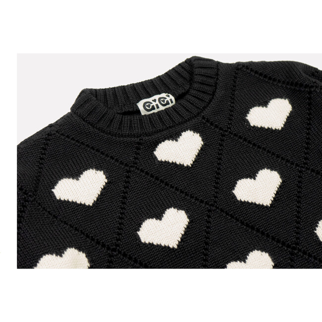 Women's Love Sweater, Black