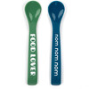 Food Lover Nom Nom Nom Spoon Set, Green Blue - Other Accessories - 1 - thumbnail