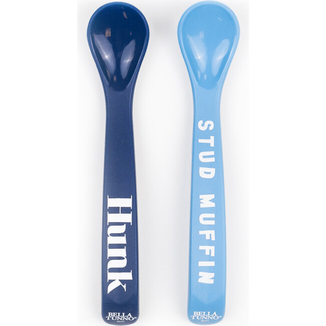 Stud Muffin Hunk Spoon Set, Blue