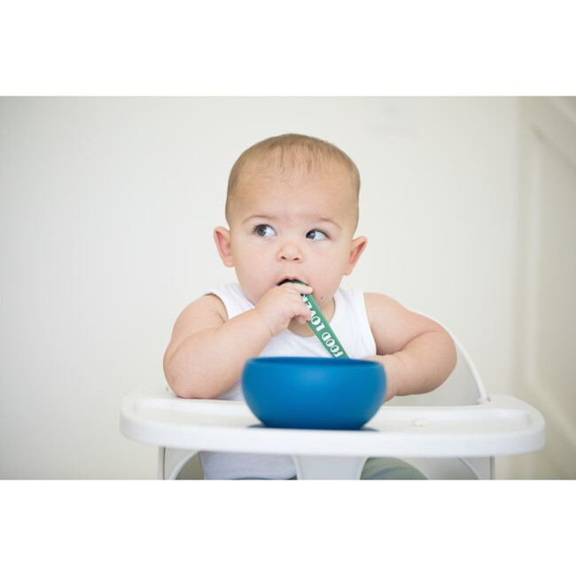 Food Lover Nom Nom Nom Spoon Set, Green Blue - Other Accessories - 3