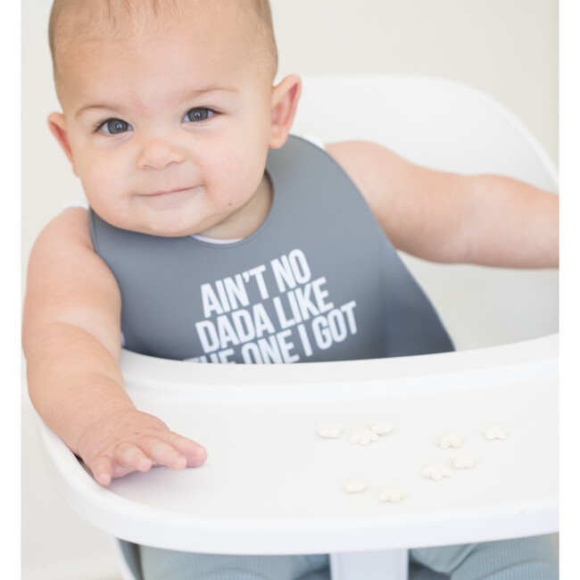 Aint No Dada Wonder Bib, Grey - Other Accessories - 2