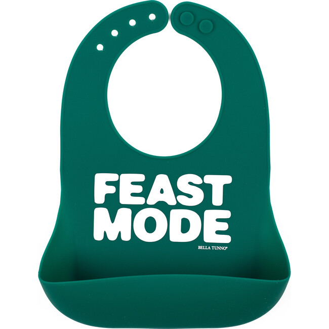 Feast Mode Wonder Bib, Green
