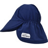 Swim Flap Hat 2 Pack, White & Navy - Hats - 2