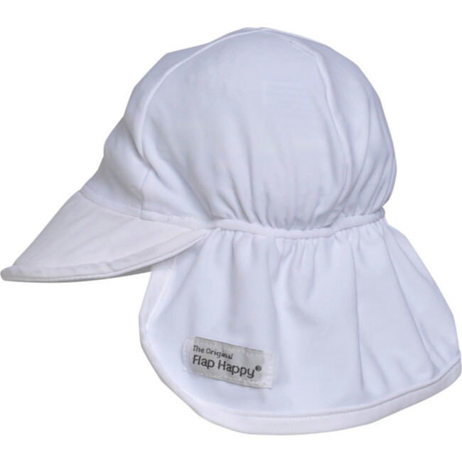 Swim Flap Hat 2 Pack, White & Azalea Pink - Flap Happy Hats & Mittens ...