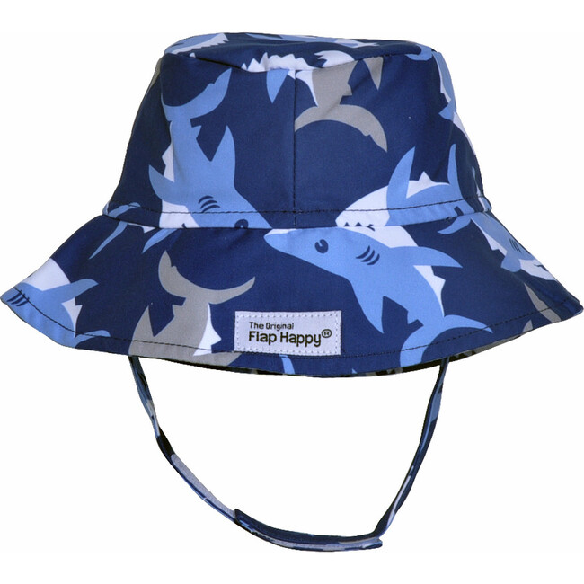 Bucket Hat 2 Pack, Happy Shark & White - Hats - 2