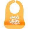 Cheeks for Weeks Wonder Bib, Orange - Other Accessories - 1 - thumbnail