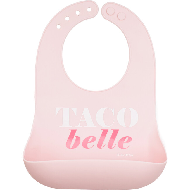 Taco Belle Wonder Bib, Pink
