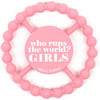 Who runs the World Teether, Pink - Other Accessories - 1 - thumbnail