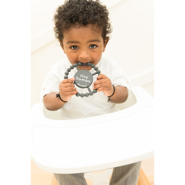 Tiny Human Teether, Grey