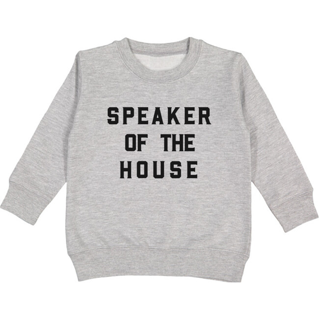 Speaker of the House Pullover, Light Grey - Sweatshirts - 1 - zoom