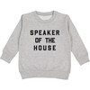 Speaker of the House Pullover, Light Grey - Sweatshirts - 1 - thumbnail