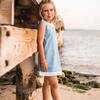 Seaside Shift Dress, Blue - Dresses - 2