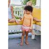 Boys Coral Colorblock Boardie - Swim Trunks - 2