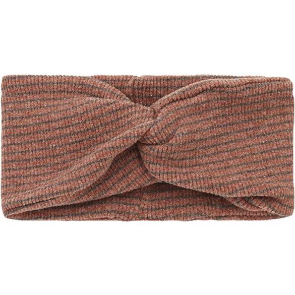 Temple Headband, Brown - Hair Accessories - 1