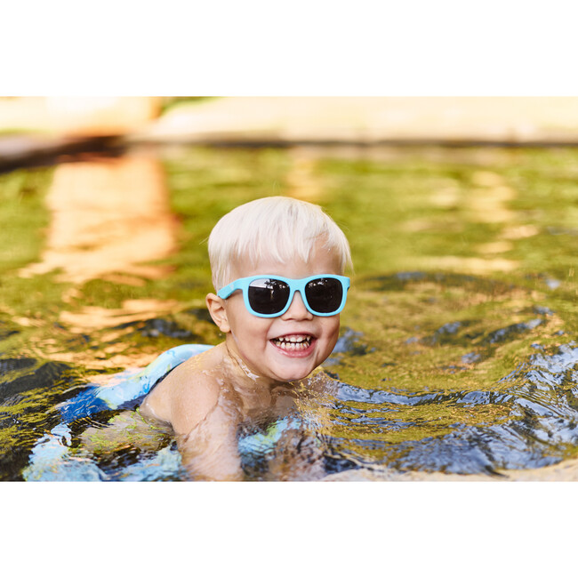 Navigator Sunglasses, Totally Turquoise - Sunglasses - 4