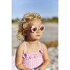 The Flower Child Sunglasses, Pink Polarized - Sunglasses - 4