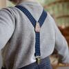 Koldo Suspenders, Navy Blue - Belts & Suspenders - 2