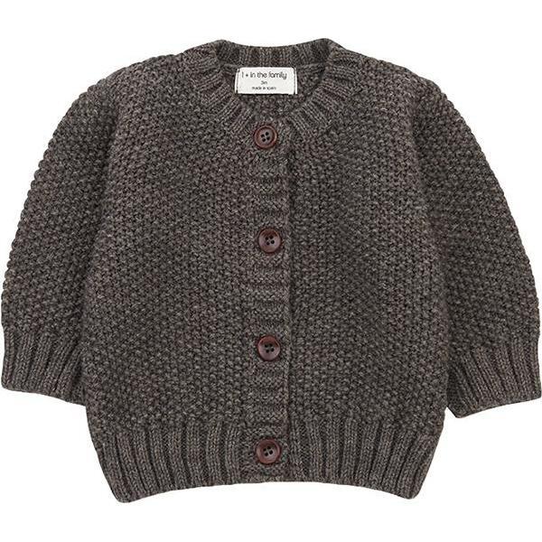 Furka Textured Knit Sweater, Grey - Sweaters - 1