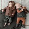 Dom Sweater With Hood, Brown - Sweaters - 2