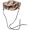 Womens  Silk Face Mask, Dusty Plum - Face Masks - 1 - thumbnail