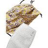Womens Cotton Face Mask, Yellow Paisley Liberty - Face Masks - 3