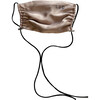 Womens  Silk Face Mask, Dusty Plum - Face Masks - 2